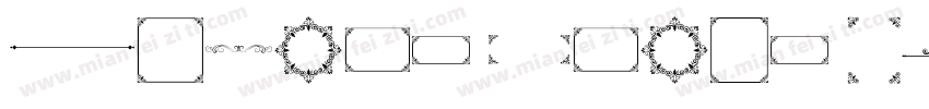 Square Frame MT字体转换